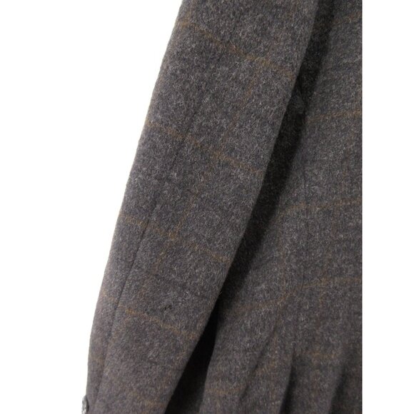 VINTAGE Brooks Brothers Sport Coat 44 Blazer Camel Hair Windownpane * - Picture 10 of 15